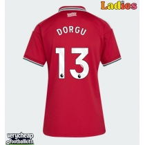 Manchester United Patrick Dorgu #13 Replica Home Shirt Ladies 2026-27 Short Sleeve